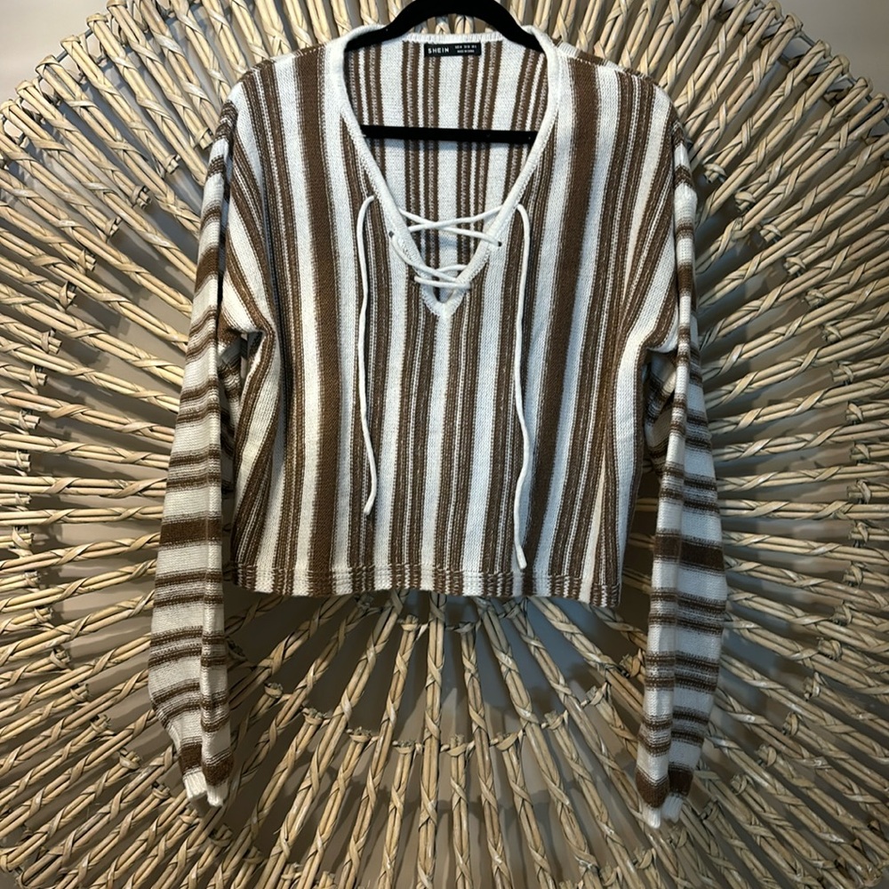 Women’s Loose Casual Sweater Top.